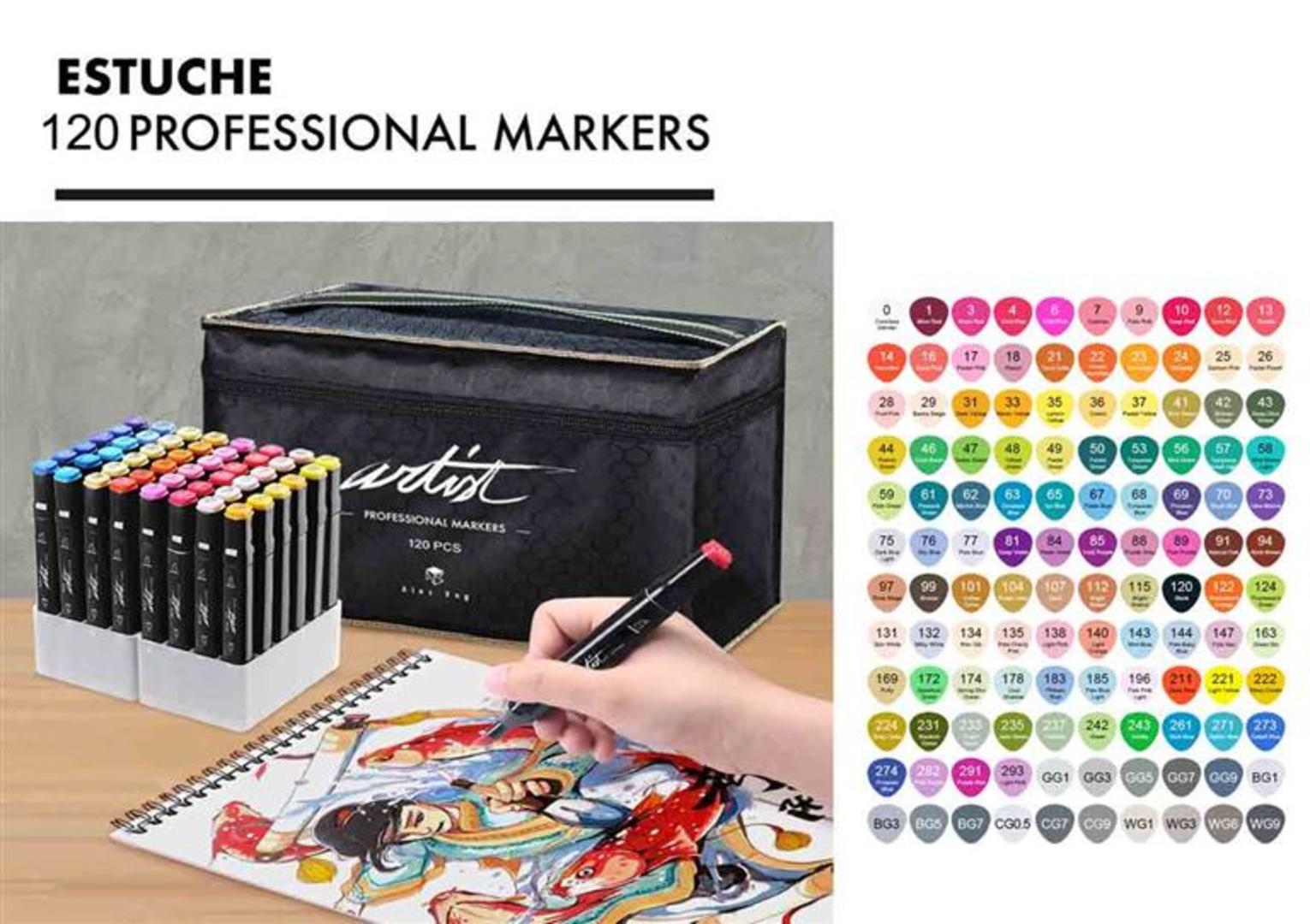 Estuche 60 Rotuladores Artist Professional Markers –
